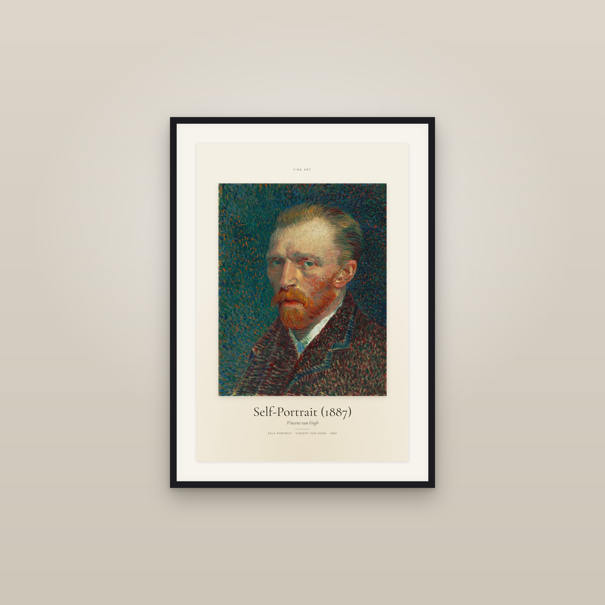 Self-Portrait (1887) — Specimen