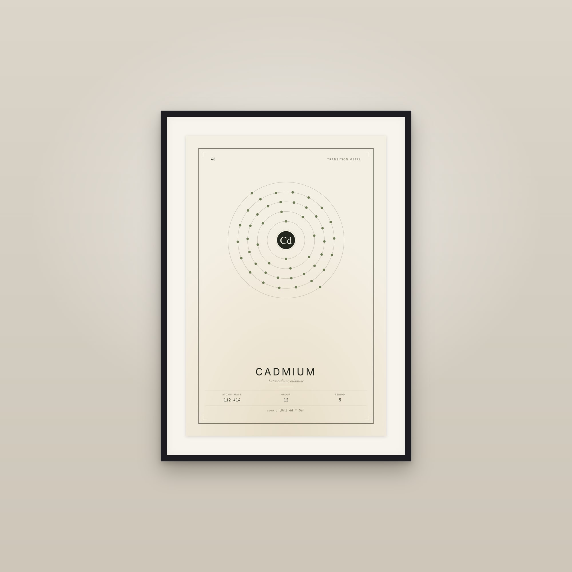 Cadmium — Element No. 48