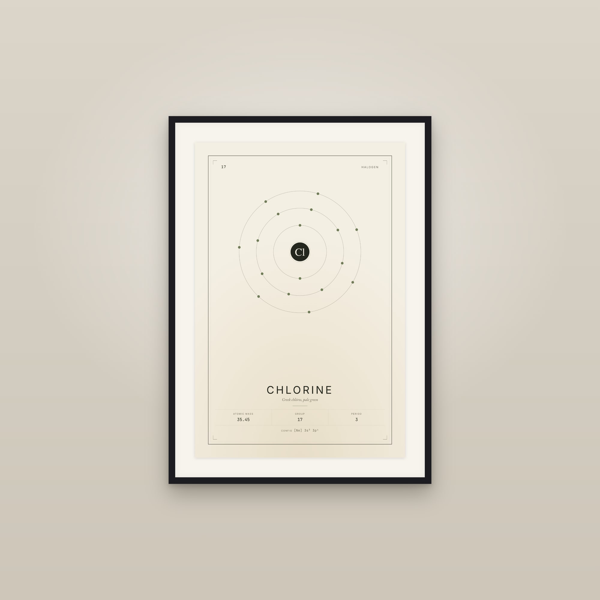 Chlorine — Element No. 17