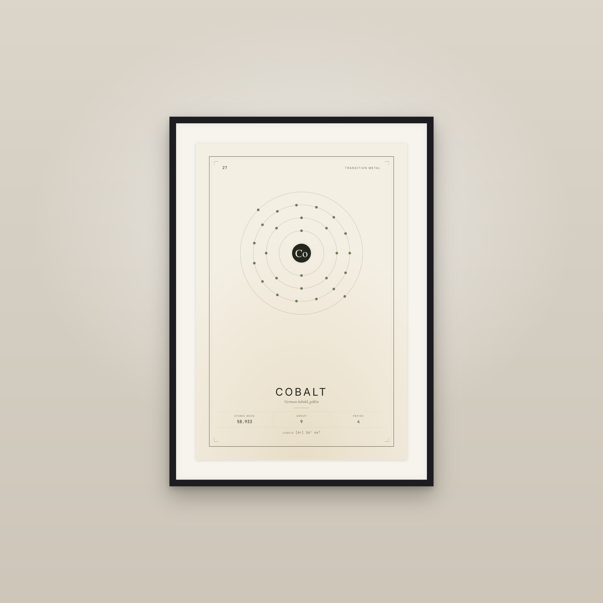 Cobalt — Element No. 27