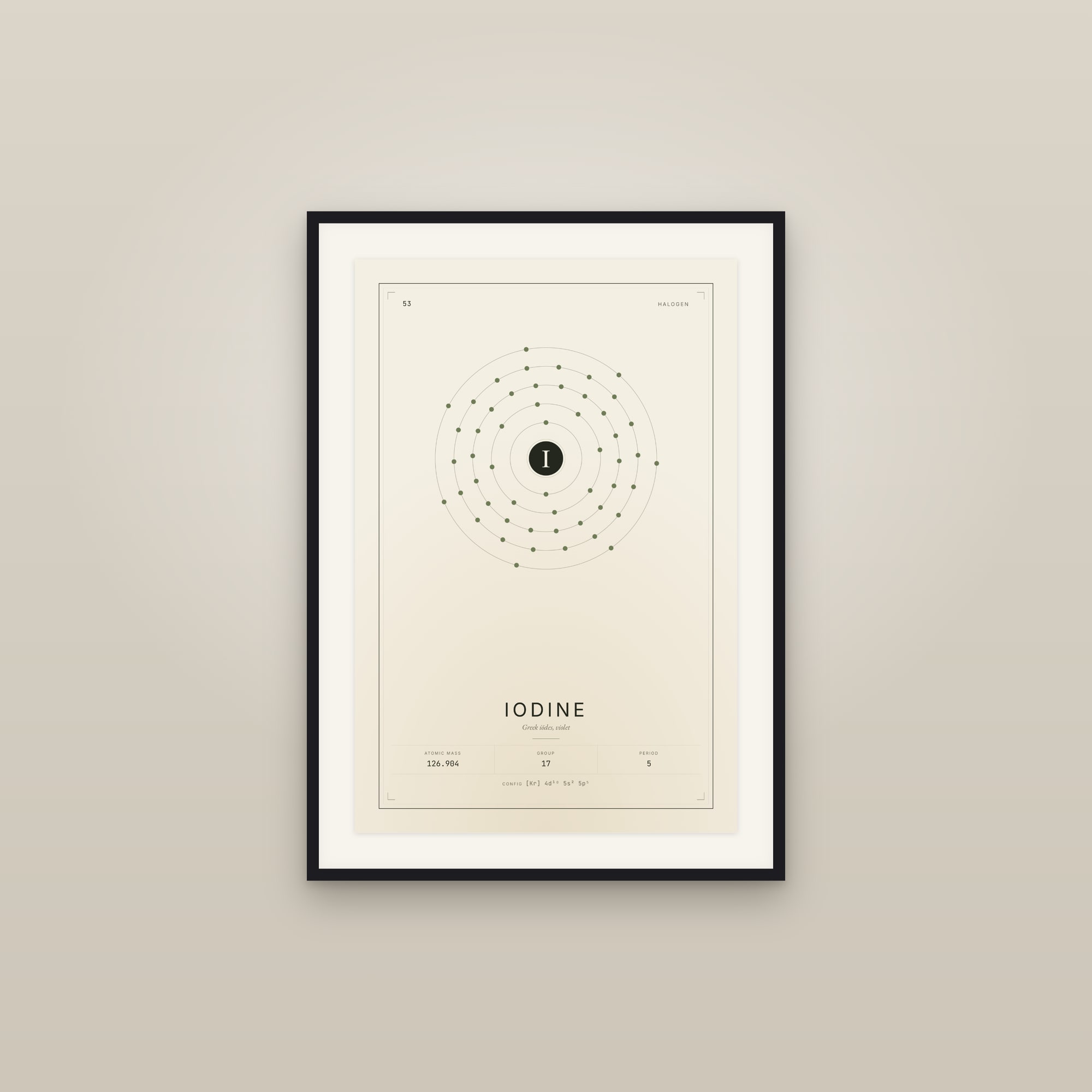 Iodine — Element No. 53