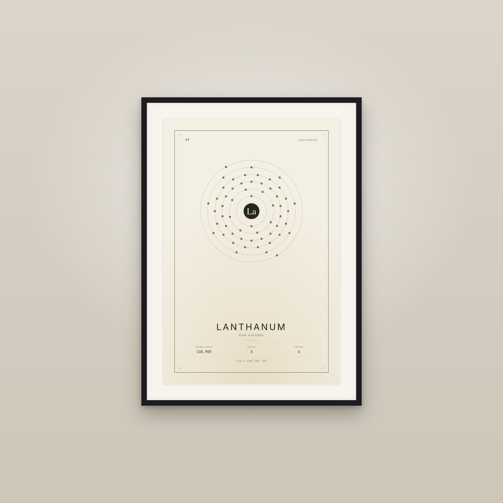 Lanthanum — Element No. 57