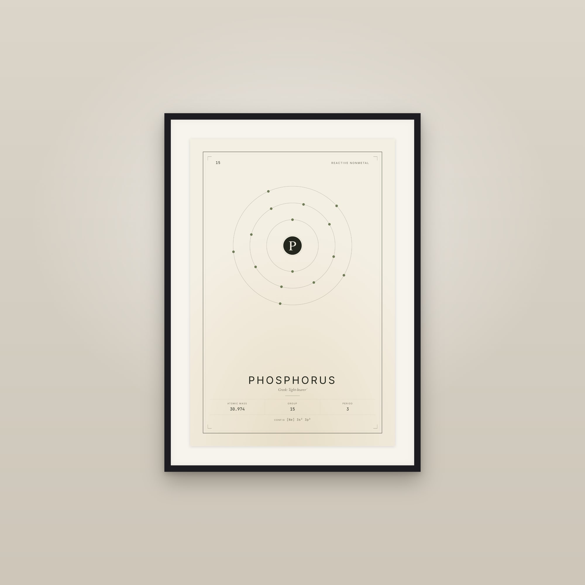 Phosphorus — Element No. 15