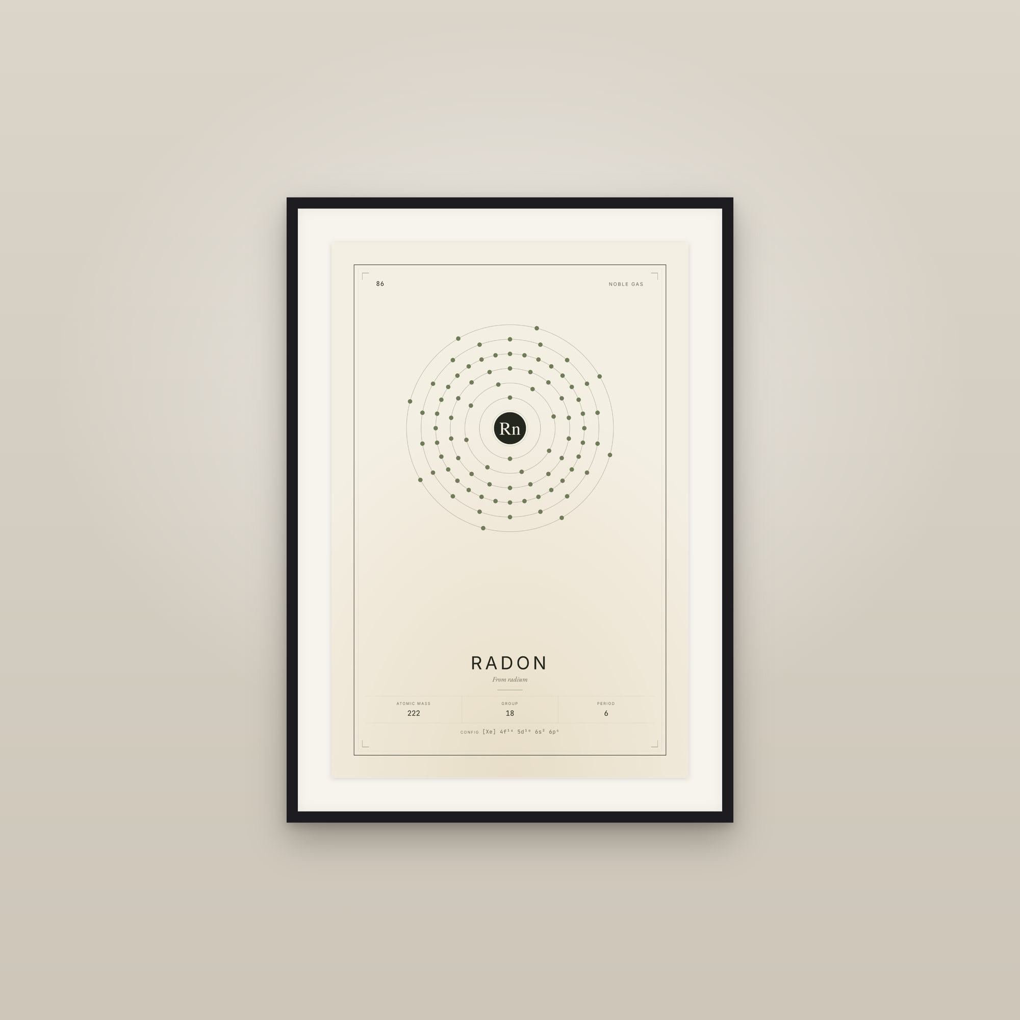 Radon — Element No. 86