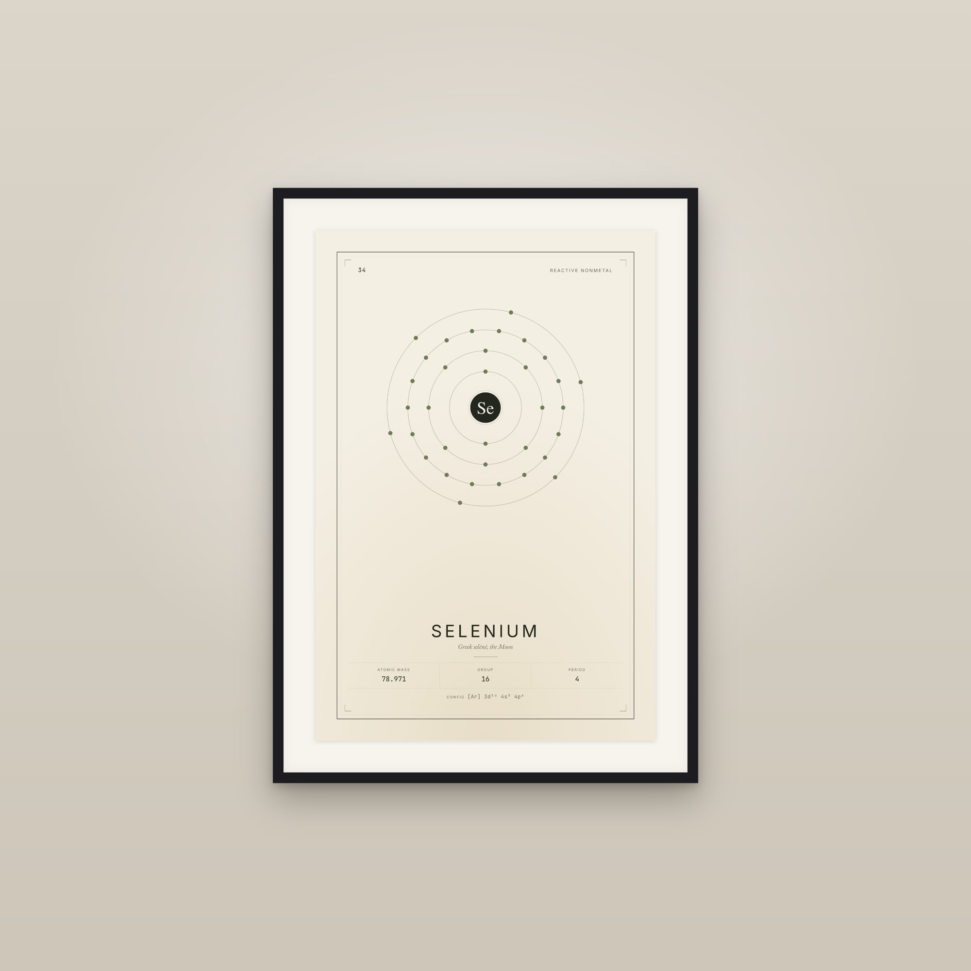 Selenium — Element No. 34