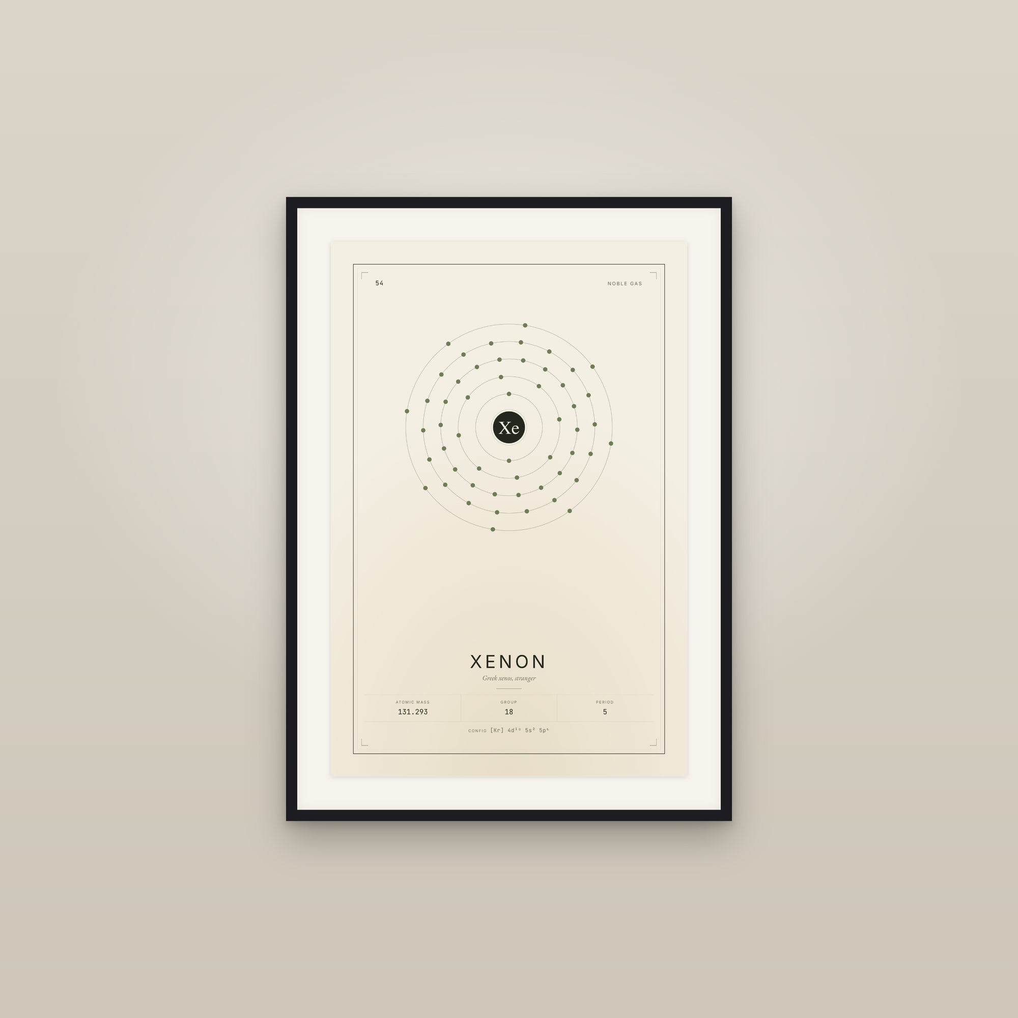 Xenon — Element No. 54