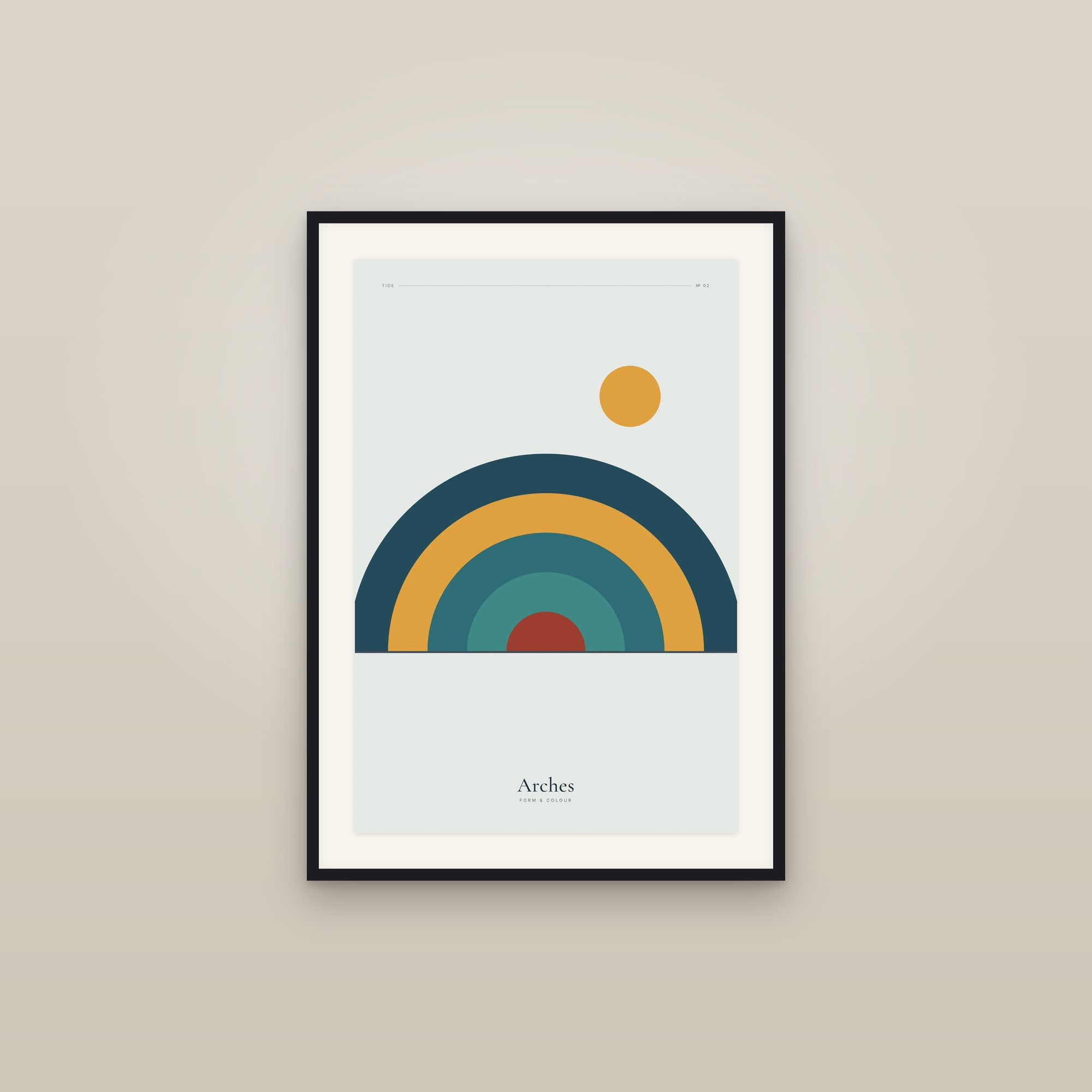 Arches — Tide · Geometric Print