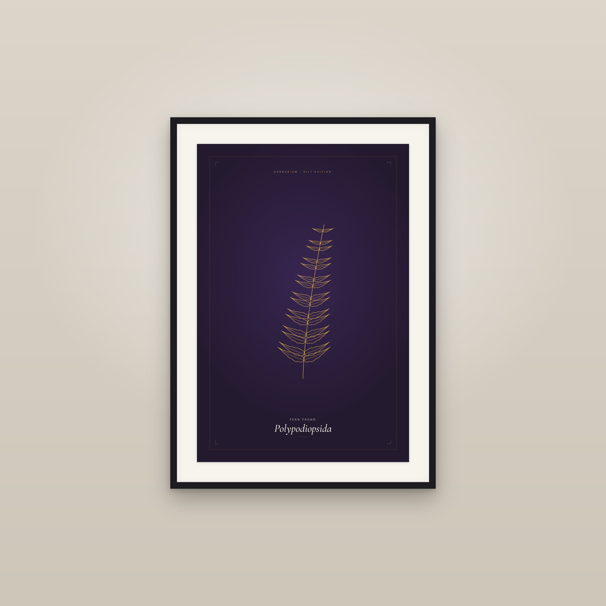Fern Frond — Gilt Botanical