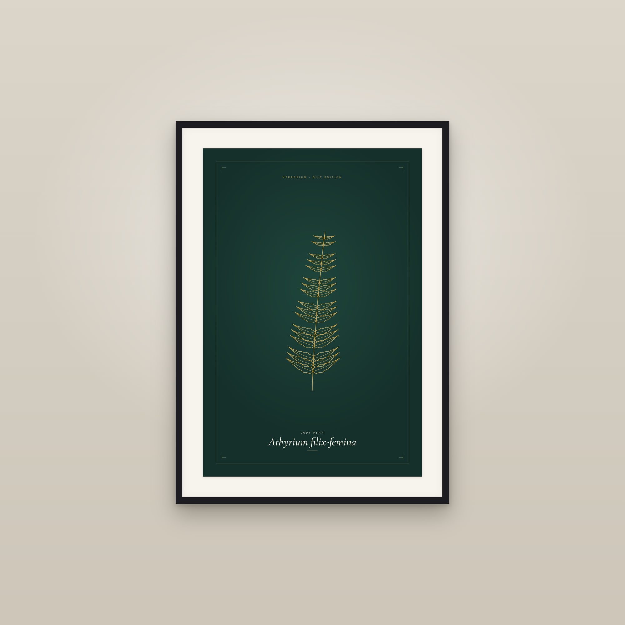 Lady Fern — Gilt Botanical