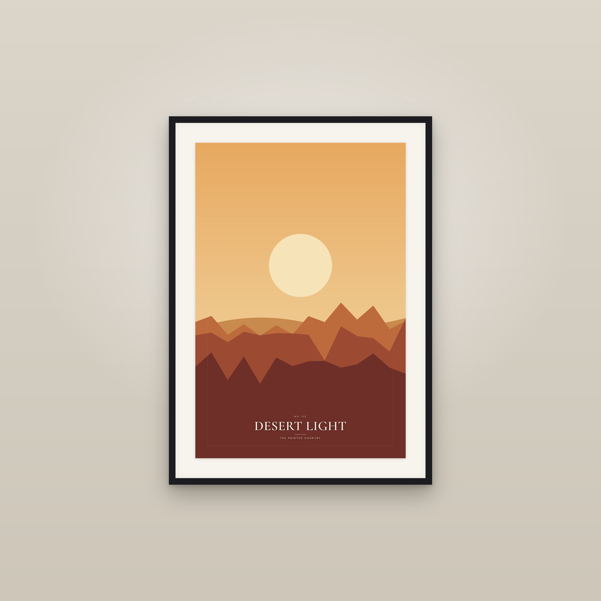 Desert Light — Landscape Print