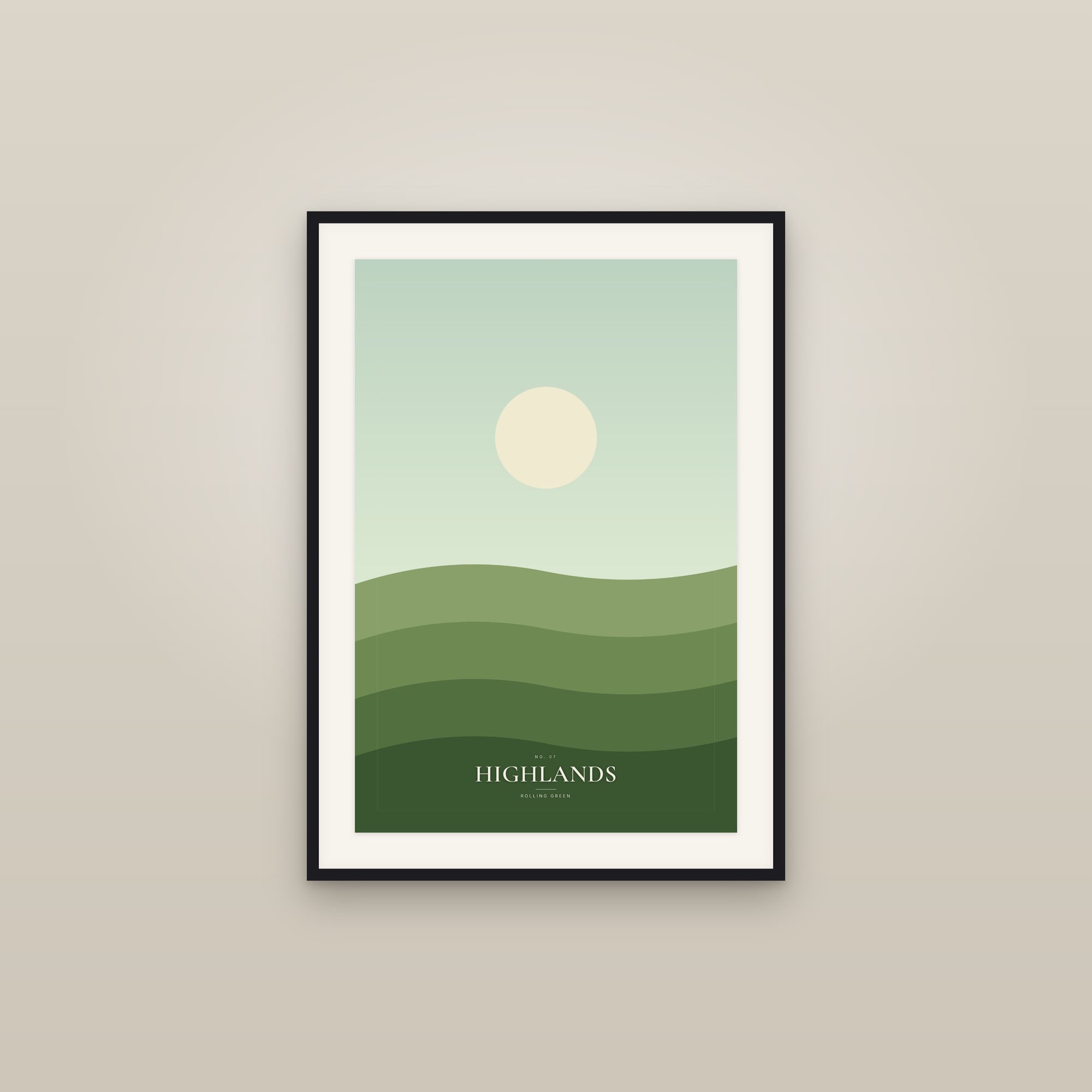 Highlands — Landscape Print