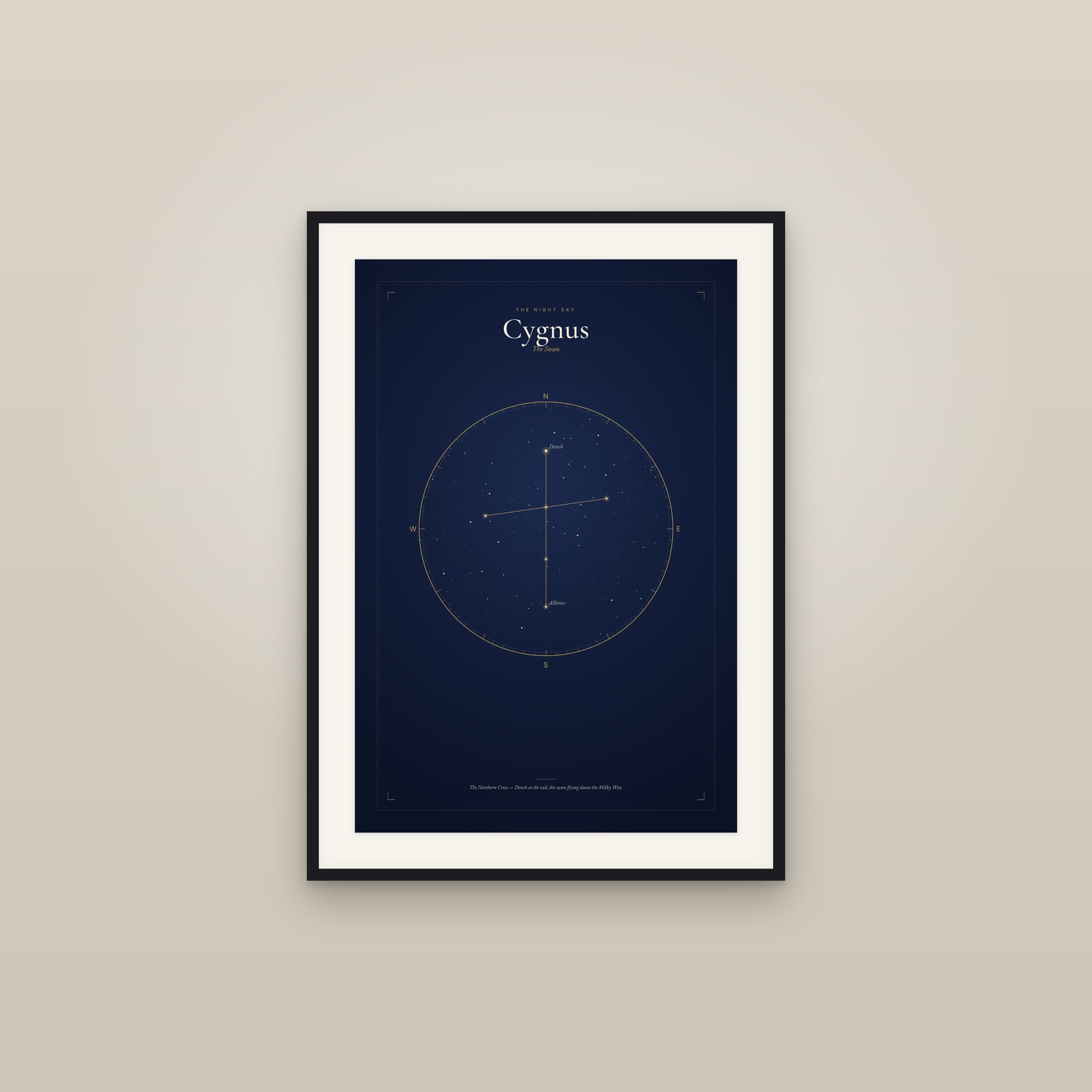 Cygnus — Star Map