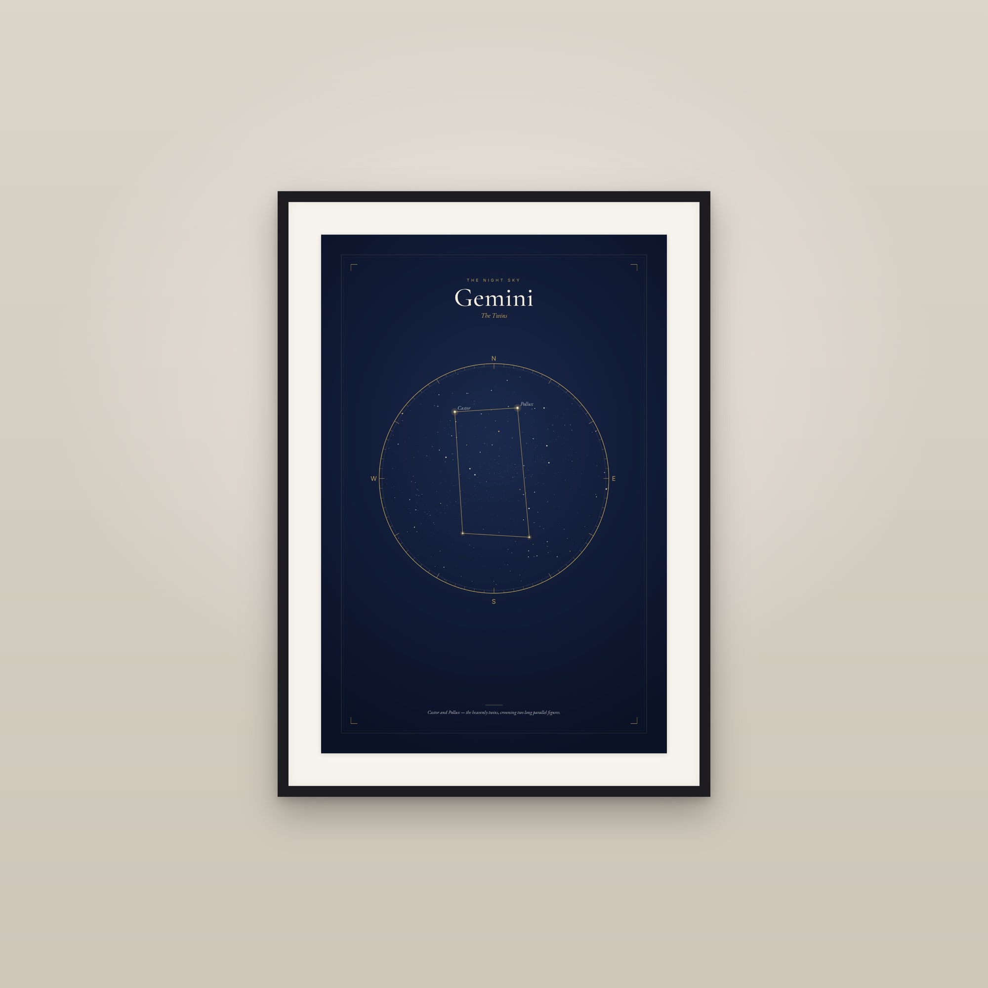 Gemini — Star Map