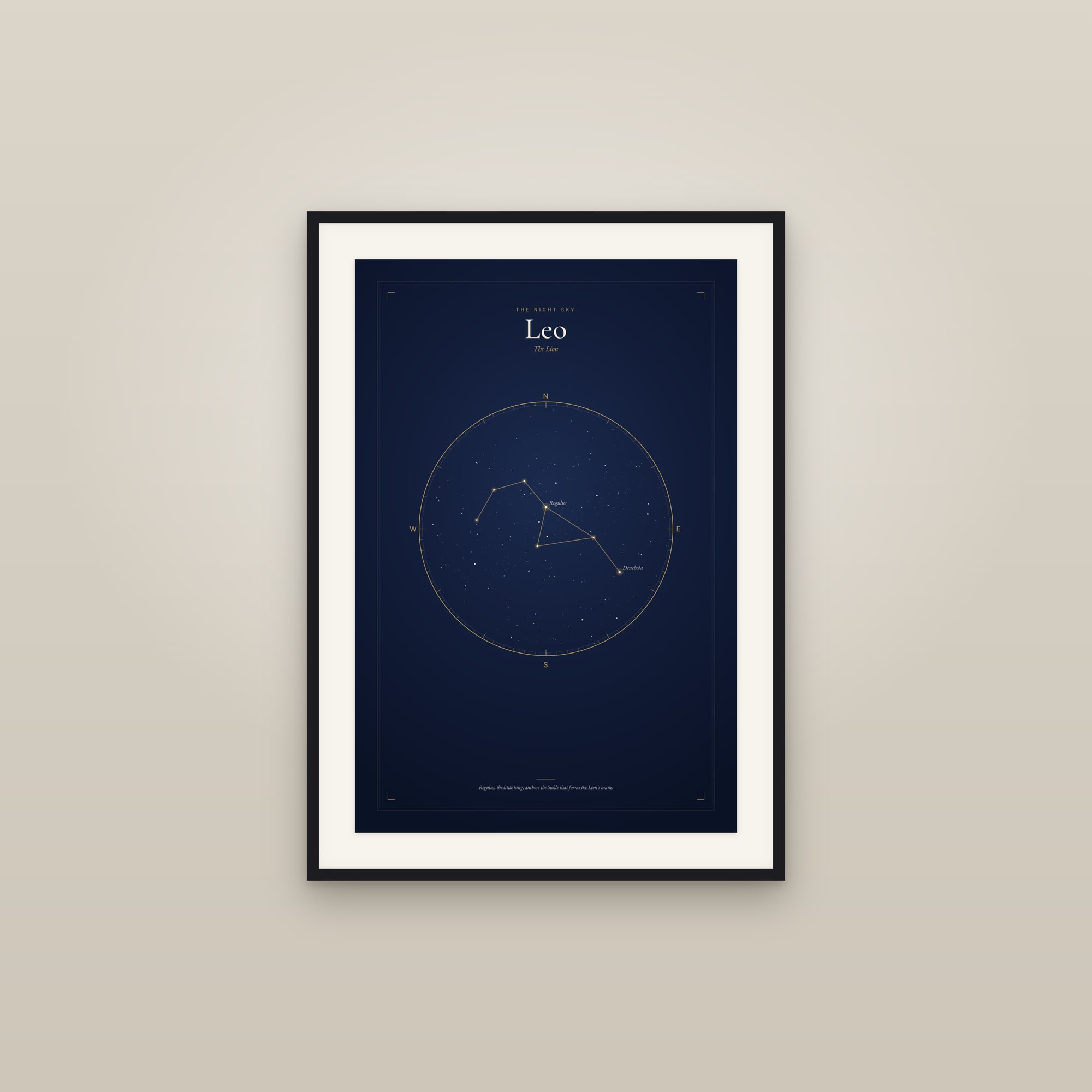 Leo — Star Map
