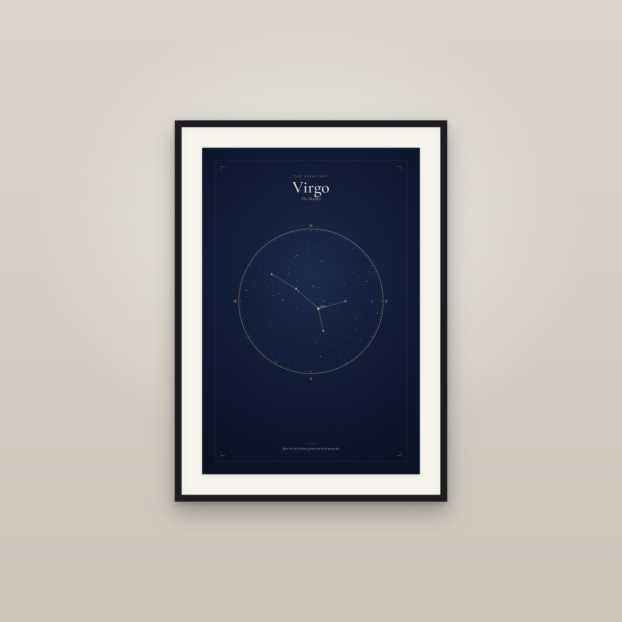 Virgo — Star Map