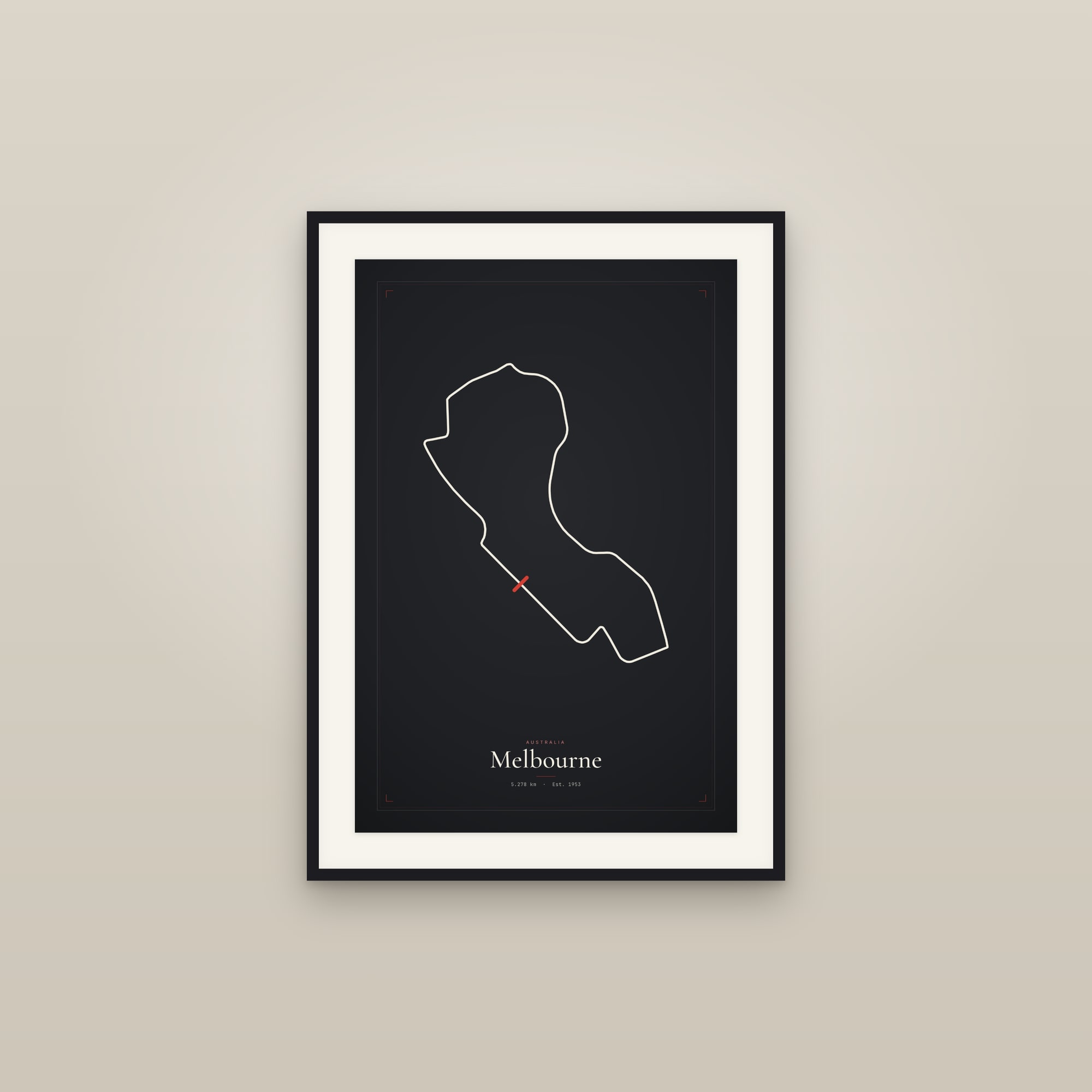 Melbourne — Circuit Print