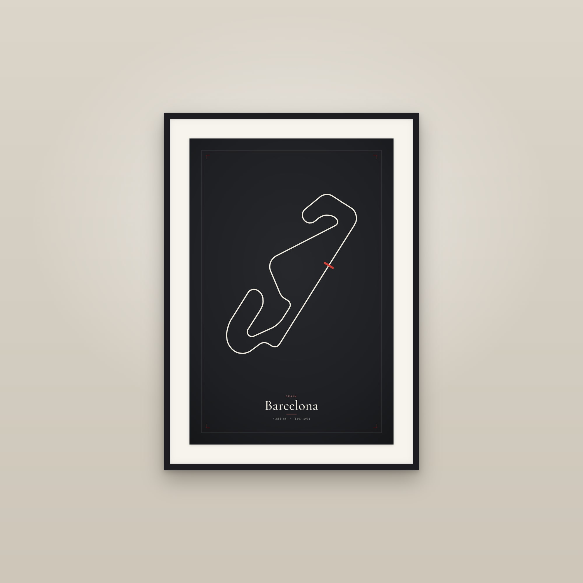 Barcelona — Circuit Print