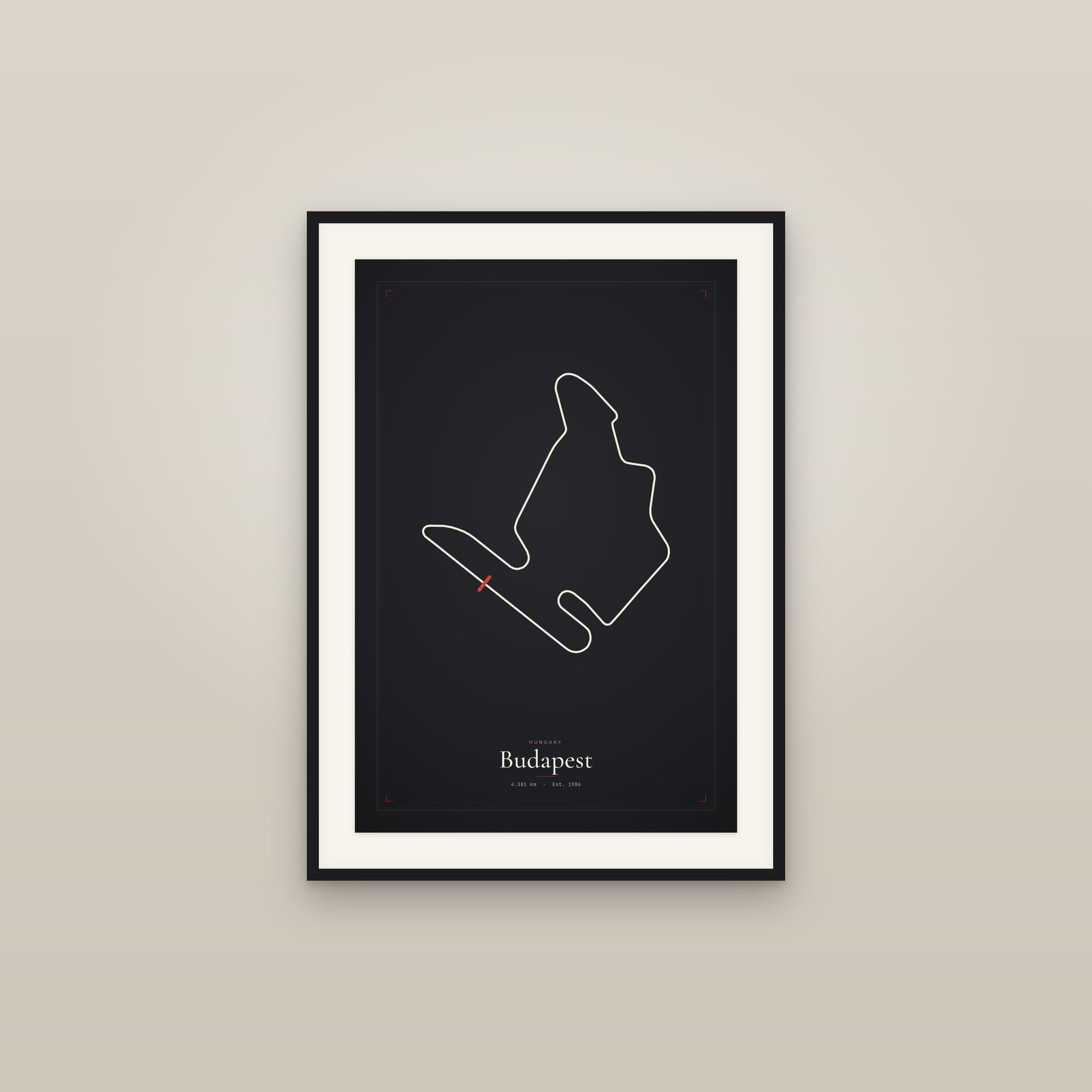 Budapest — Circuit Print