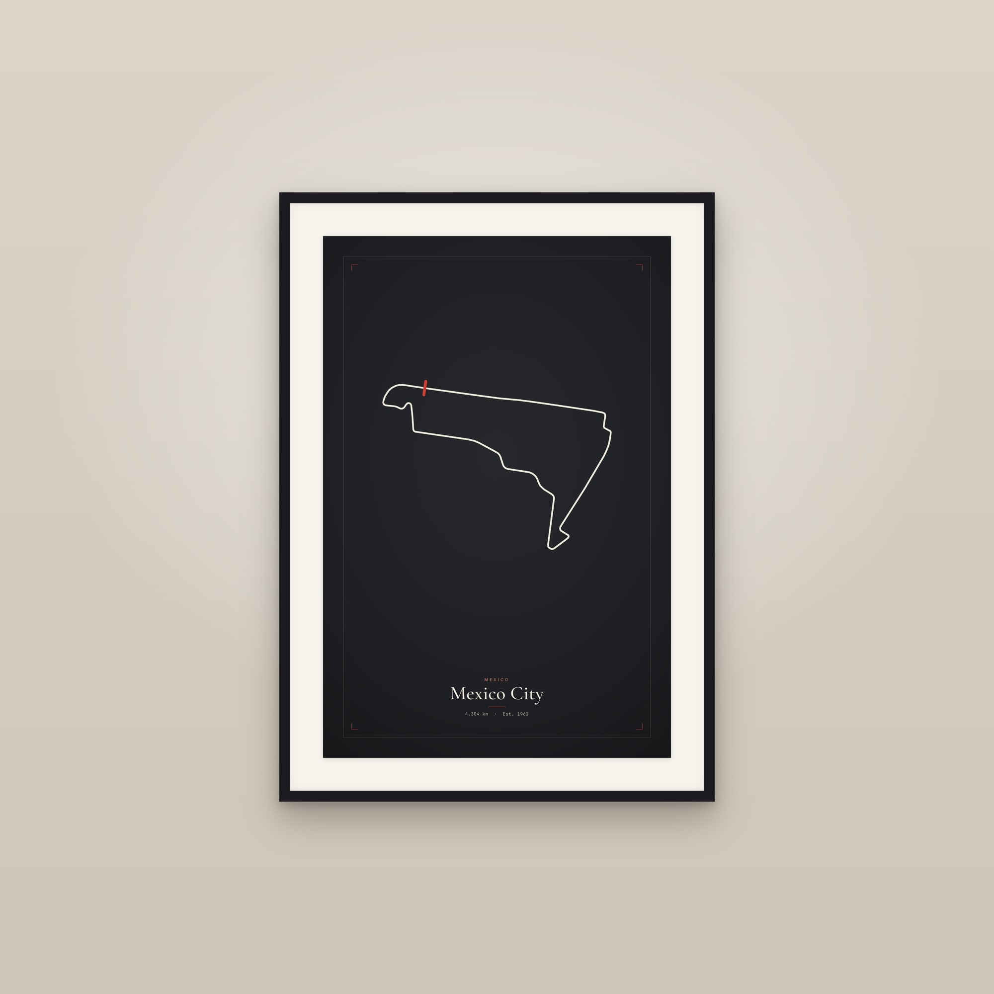 Mexico City — Circuit Print