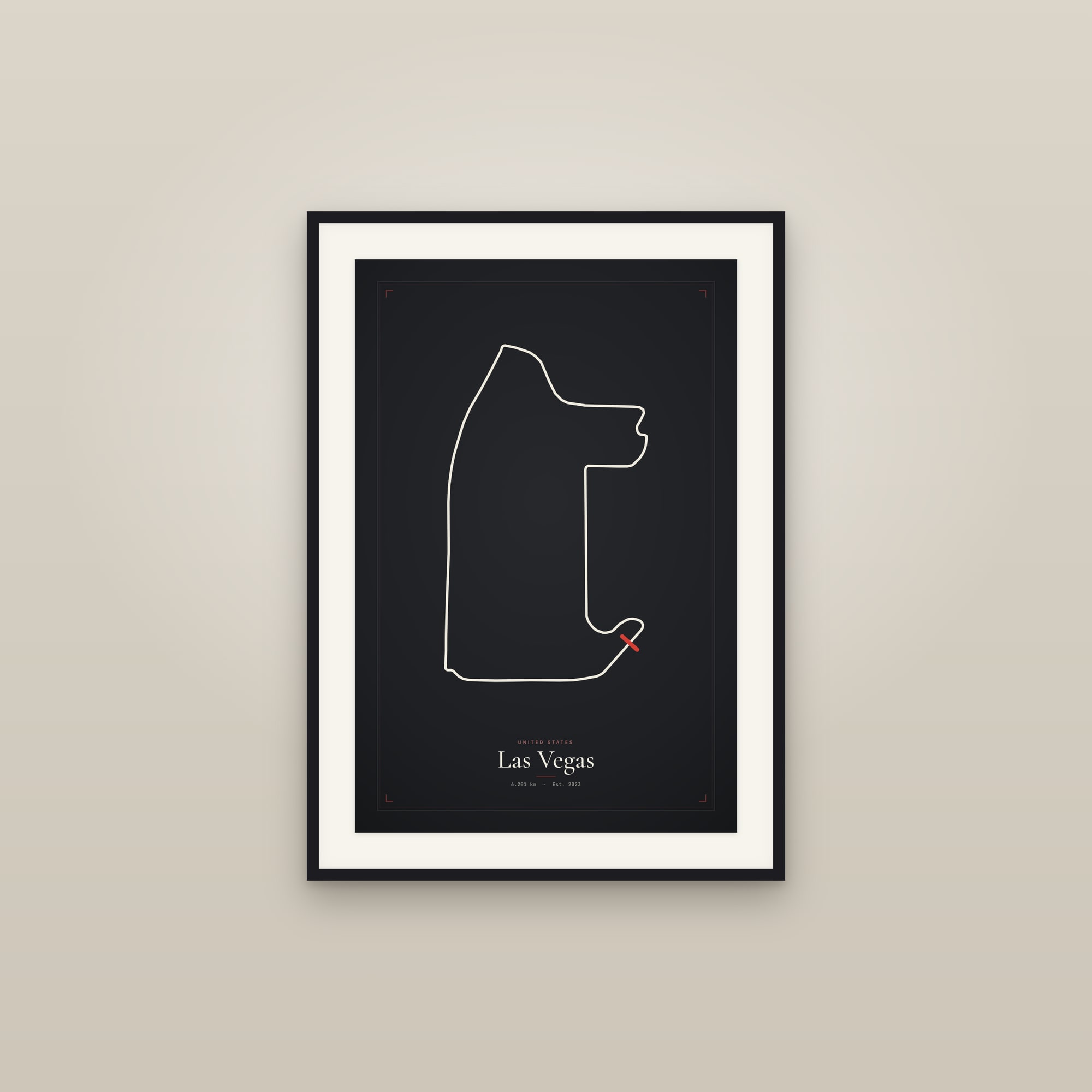 Las Vegas — Circuit Print