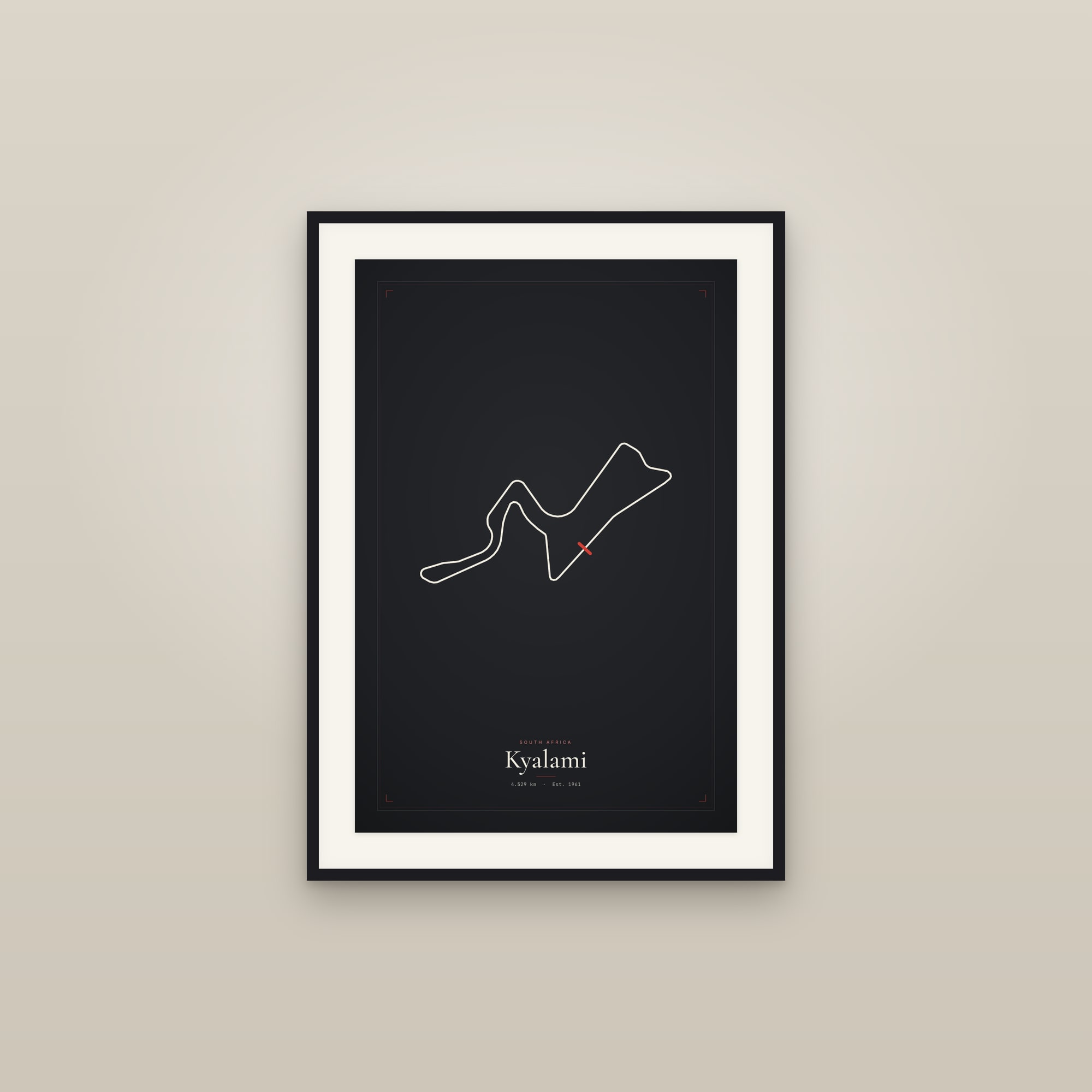 Kyalami — Circuit Print